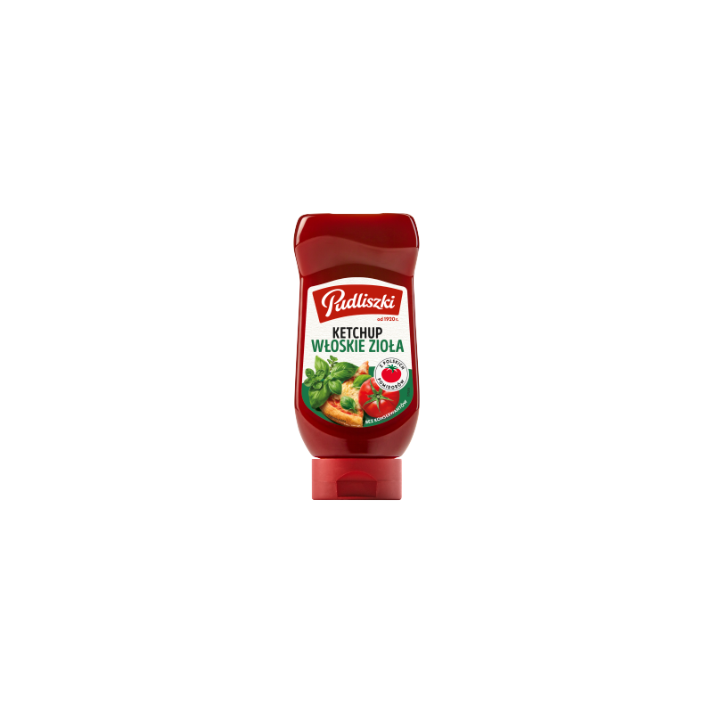 Pudliszki Ketchup włoskie zioła 470 g