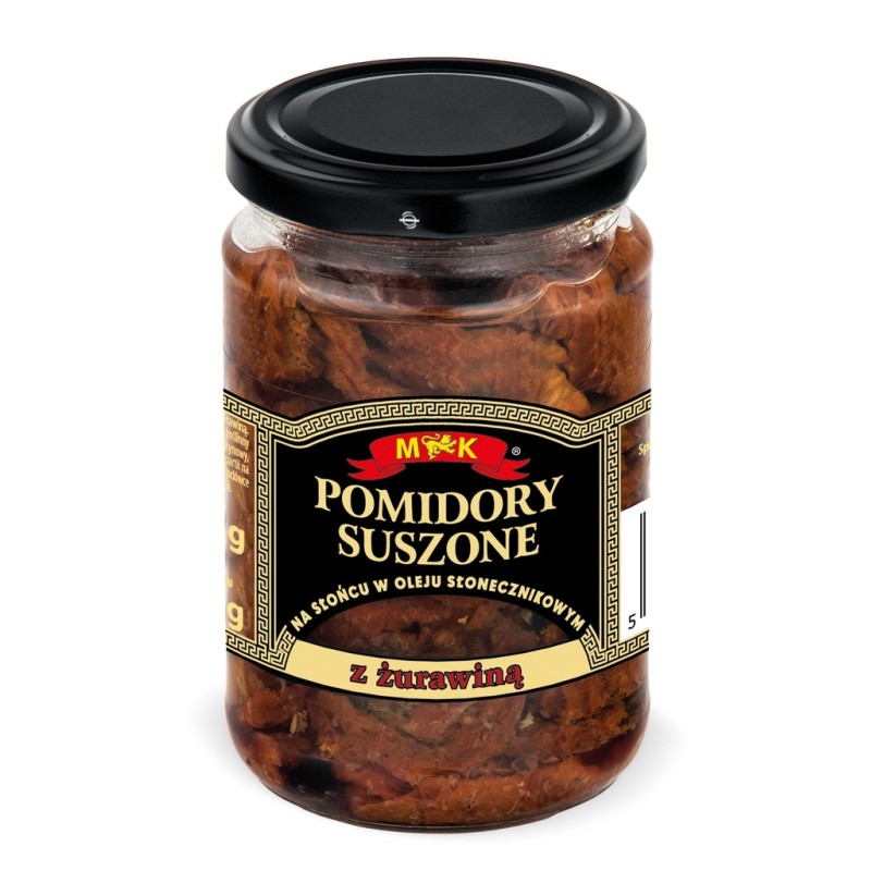MK POMIDORY SUSZONE Z ŻURAWINĄ W OLEJU 280G