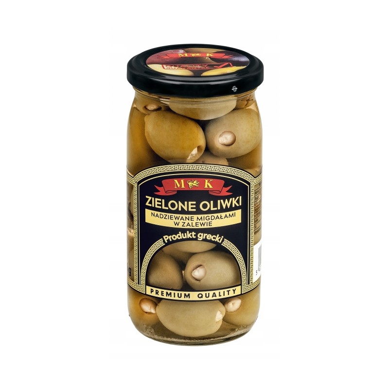 Oliwki nadziewane migdałami MK 350 g