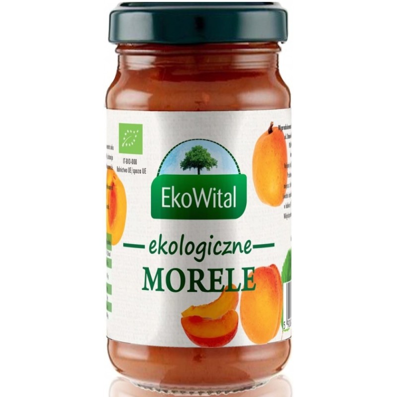 Mus morelowy bez dodatku cukru BIO 250 g