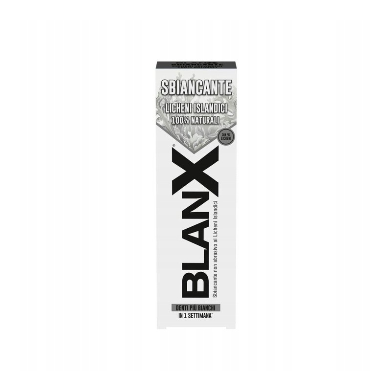 BlanX Whitening Porosty Islandzkie - Pasta do Zębów Wybielająca 75 ml