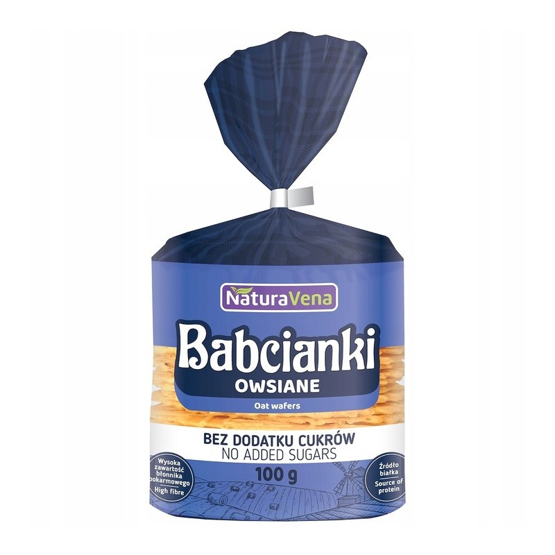 BABCIANKI OWSIANE BEZ DODATKU CUKRÓW 100 g