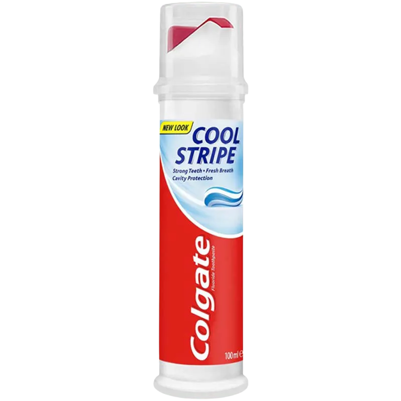 Colgate Cool Stripe Pasta do Mycia Zębów z Pompką 100ml