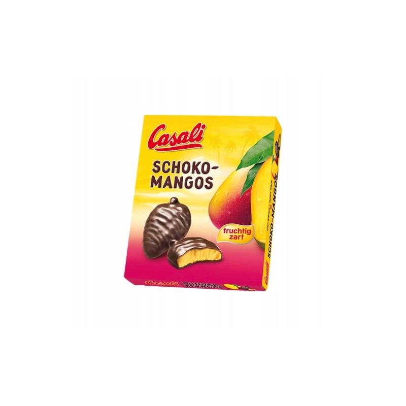 Casali SchokoMangos Pianka Czekoladka z Nadzieniem Mango w Czekoladzie 150g