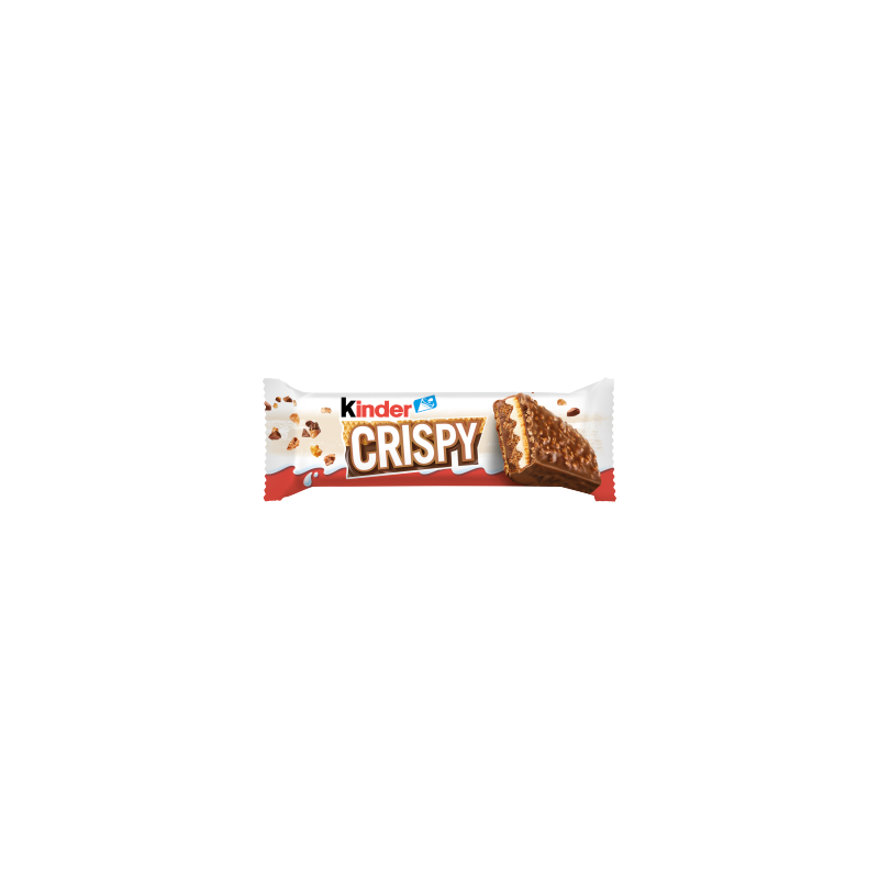 Kinder Crispy Chrupiący wafelek z nadzieniem kakaowym i orzechowym 34 g