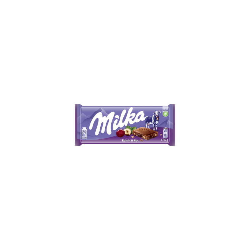Milka Raisin & Nut Czekolada mleczna 90 g