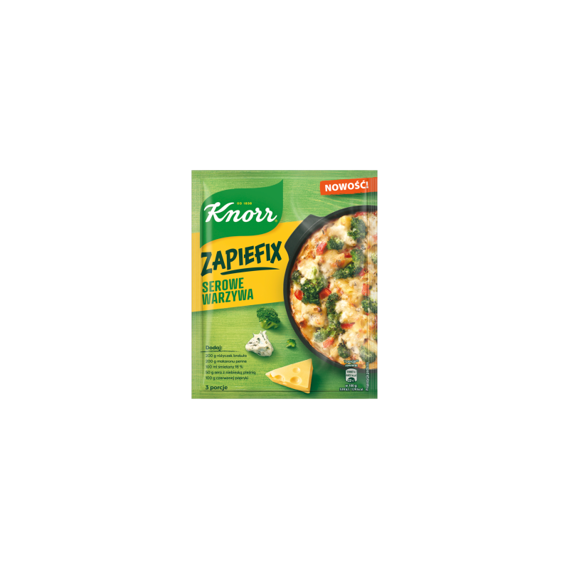 Knorr Zapiefix serowe warzywa 40 g
