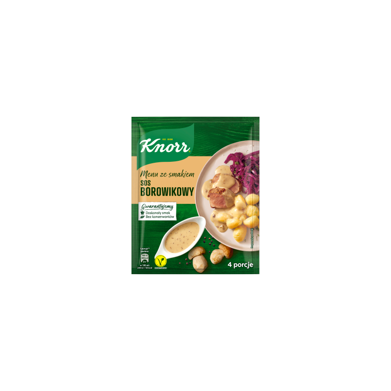 Knorr Menu ze smakiem Borowikowy Sos w proszku - 37 g