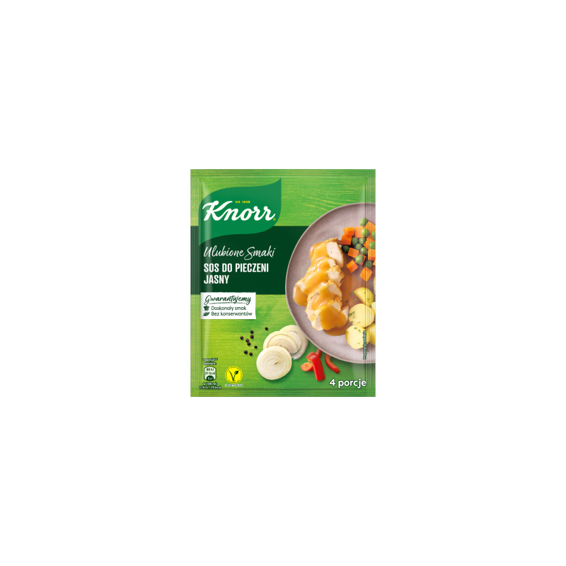 Knorr Ulubione Smaki Sos do pieczeni jasny - 25 g