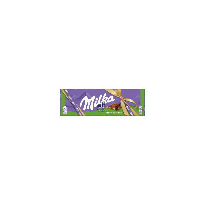 Milka Czekolada mleczna z całymi orzechami laskowymi 250 g