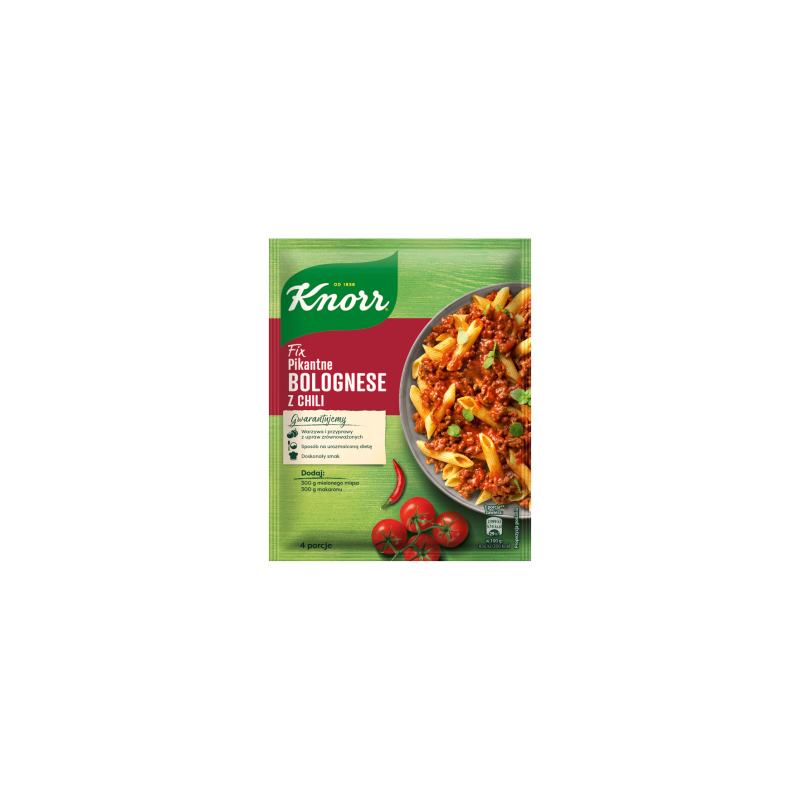 Knorr Fix pikantne bolognese z chili 46 g