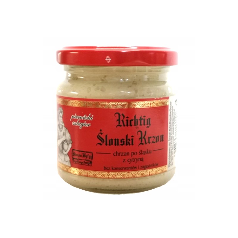 Richtig Ślonski Krzon - chrzan po śląsku z cytryną 170 g