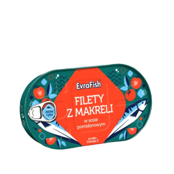 Makrela w sosie pomidorowym...