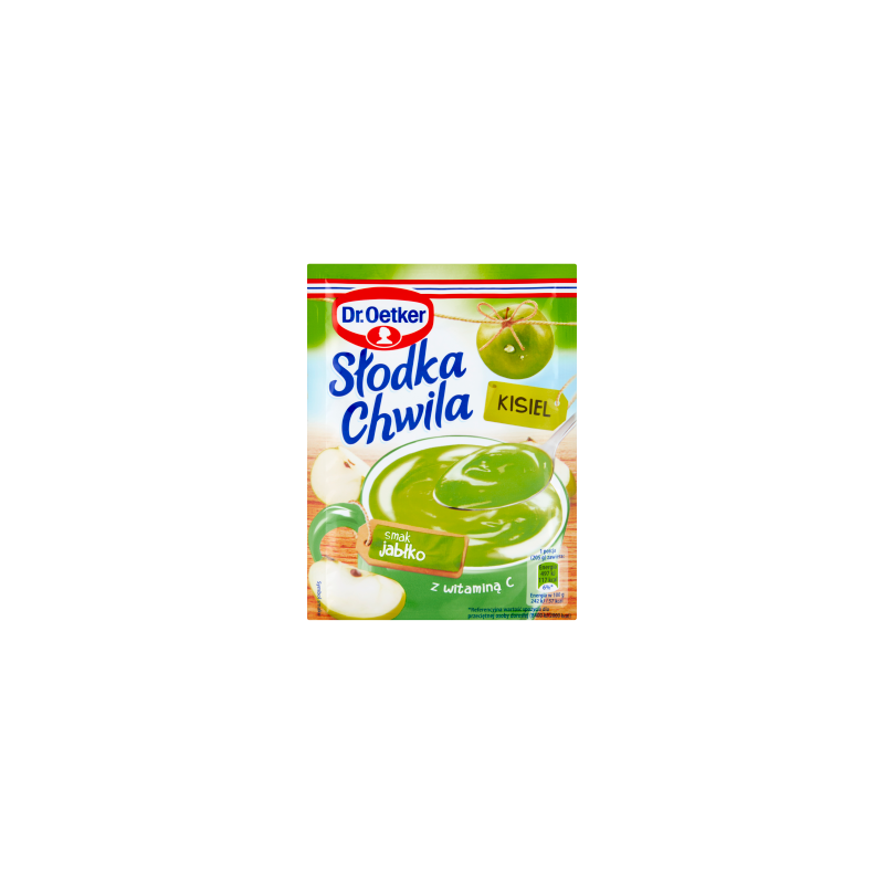 Dr. Oetker Słodka Chwila Kisiel smak jabłko 30 g
