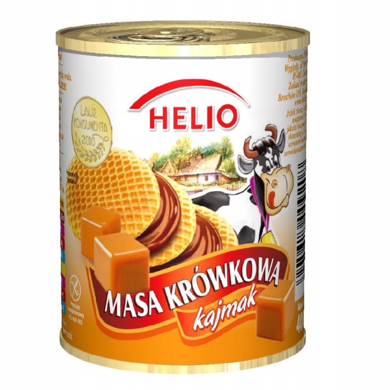 Masa krówkowa kajmak 400 g Helio