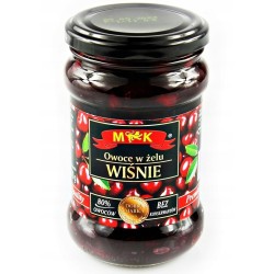 Wiśnie owoce w żelu MK 320 g