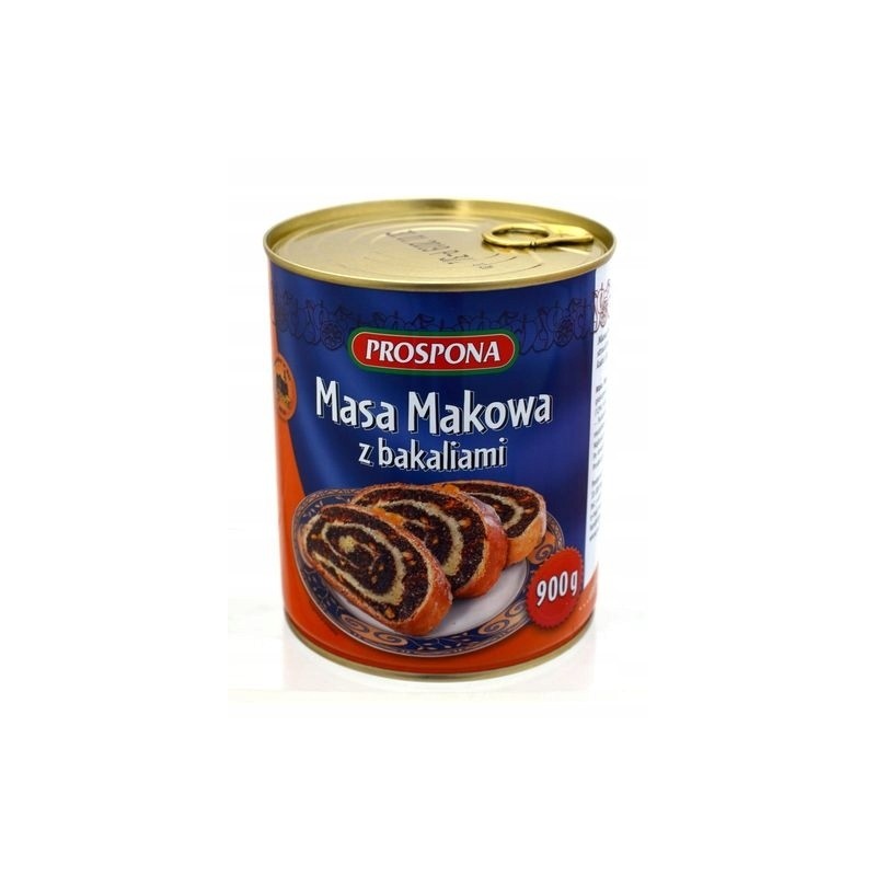 Prospona Masa makowa z bakaliami 900g
