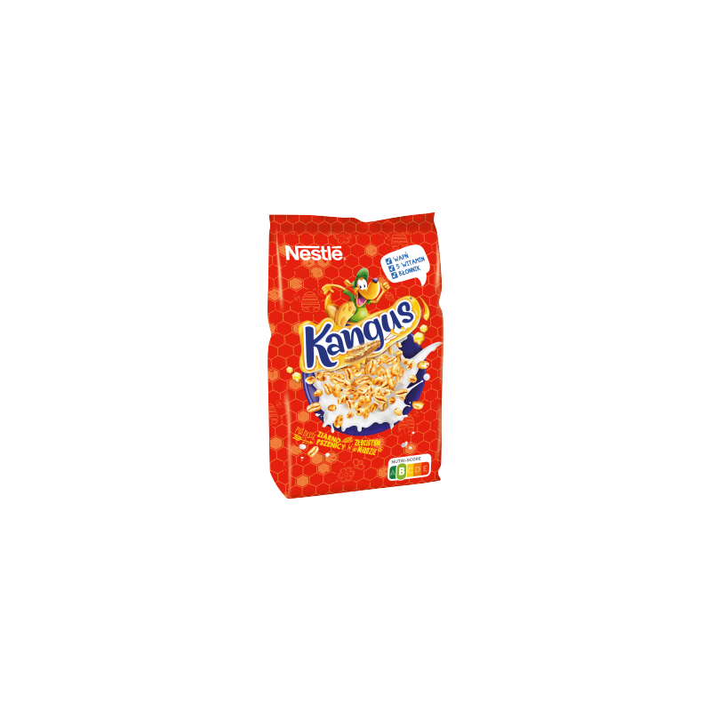 Nestlé Kangus Puszyste ziarno pszenicy w złocistym miodzie 250 g