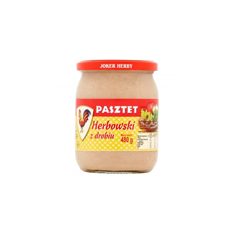 Pasztet Herbowski z drobiu 480 g