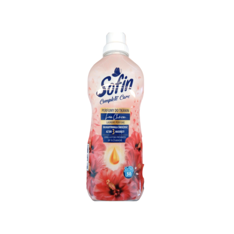 SOFIN Complete Care Love Charm, Perfumy do tkanin 0,75 L