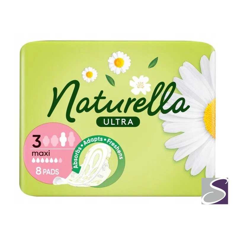 Naturella Ultra MAXI Podpaski ze skrzydełkami - 8 szt.