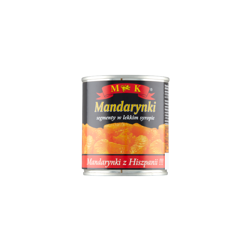 MK Mandarynki w lekkim syropie 312 g