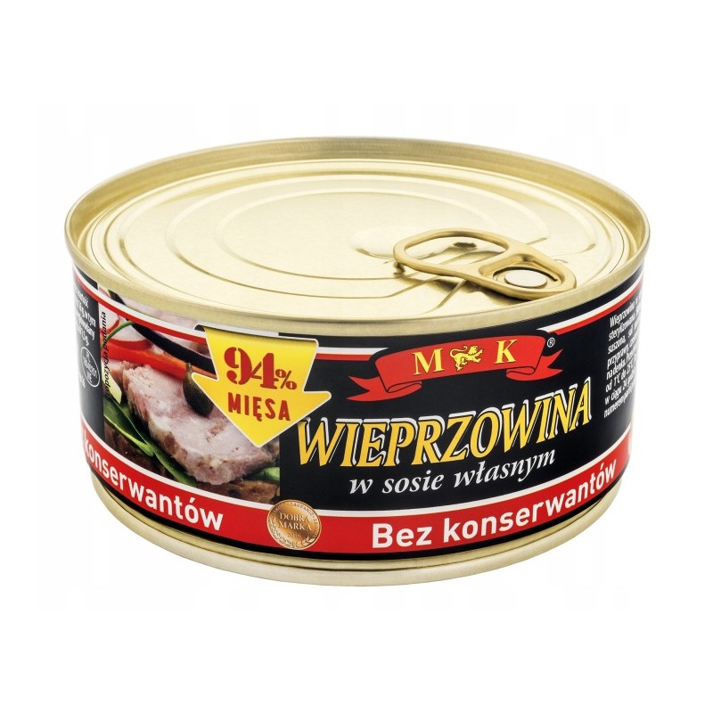 WIEPRZOWINA W SOSIE WŁASNYM 94% MIĘSA 300G MK