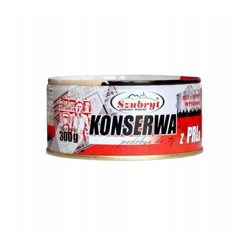 Konserwa podobna do tej z PRL-u 300g SZUBRYT
