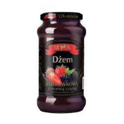 Dżem truskawkowy z morwą...