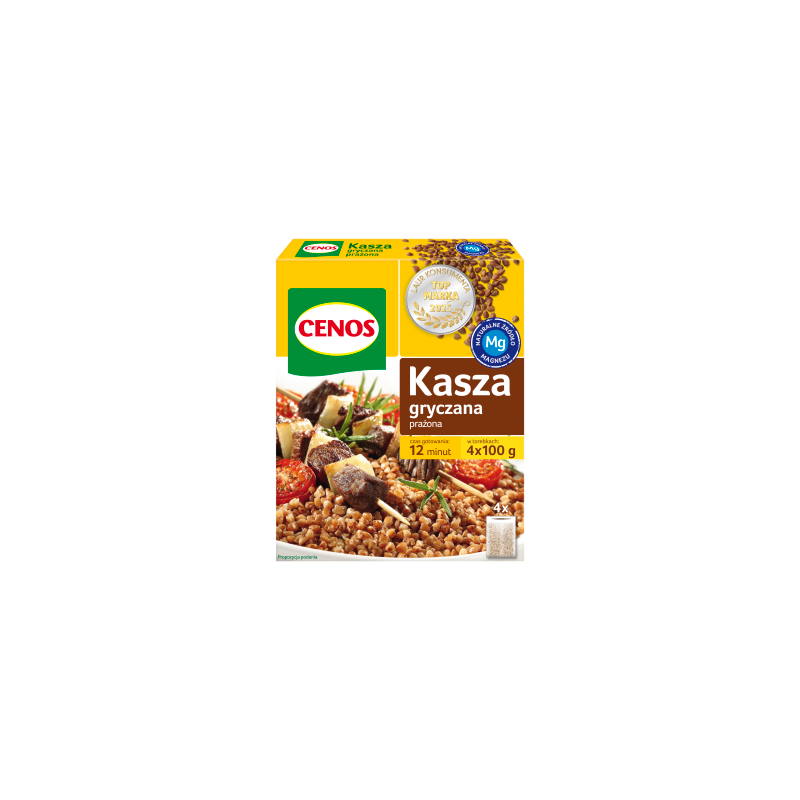 Cenos Kasza gryczana prażona 400 g (4 x 100 g)