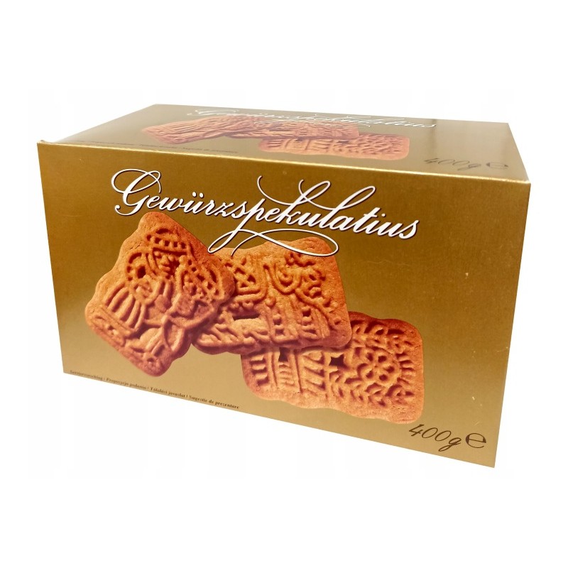 Ciastka korzenne Spekulatius - herbatniki z przyprawą korzenną 400g