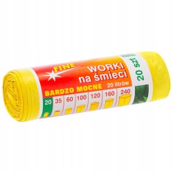 Worki na Śmieci 20L Mocne...