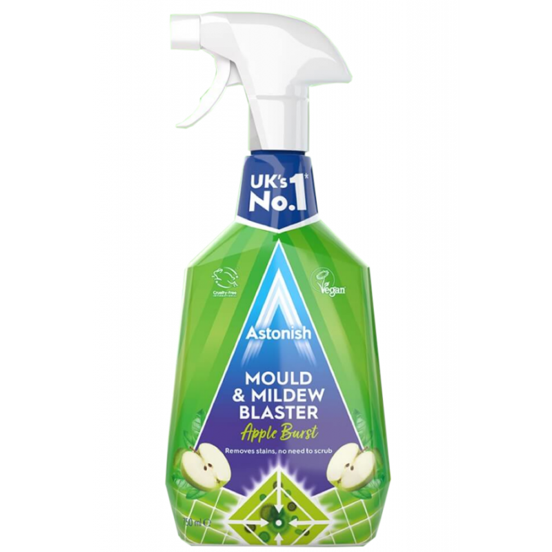 Astonish Mould & Mildew Blaster Jabłkowy Preparat do Usuwania Pleśni Spray 750ML