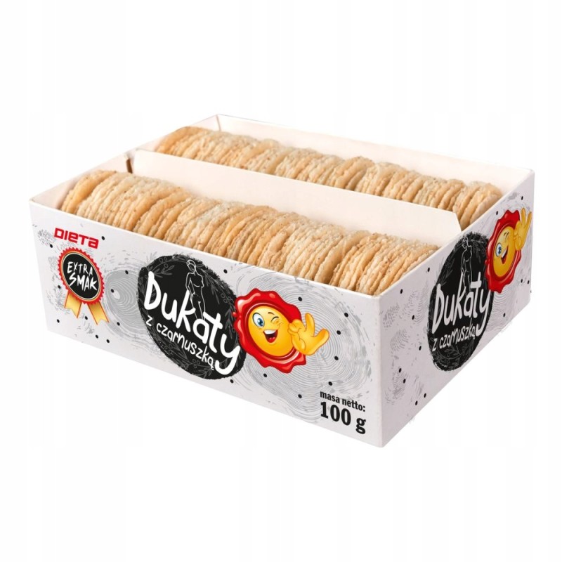 DIETA Dukaty z czarnuszką 100g