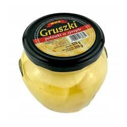 Gruszki połówki w syropie...