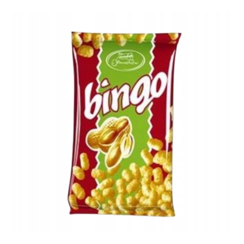 EUROSNACK Chrupki o Smaku Orzechowych Bingo Smaczna Przekąska 80g