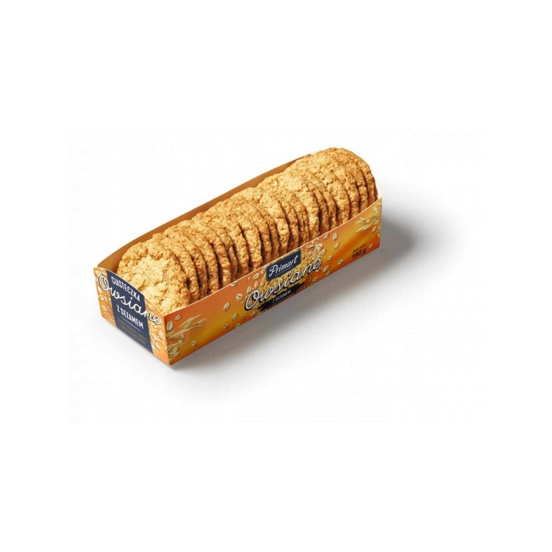 PRIMART CIASTKA OWSIANE Z SEZAMEM 190G