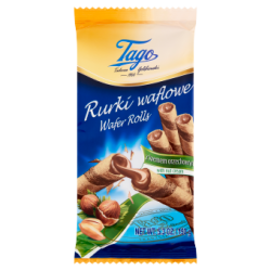 Tago Rurki waflowe z kremem...