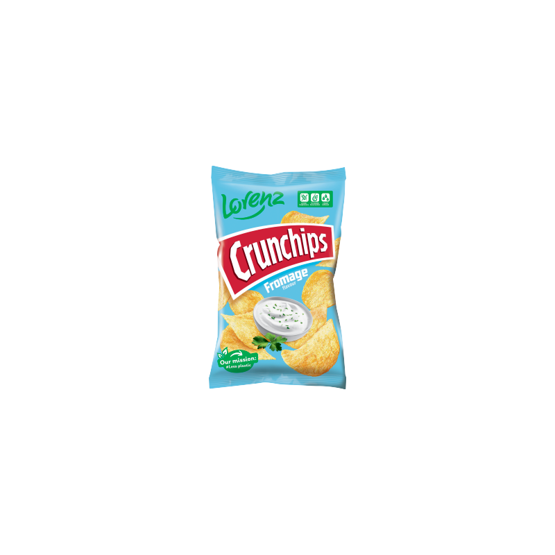 Crunchips Chipsy ziemniaczane o smaku serka fromage 130 g
