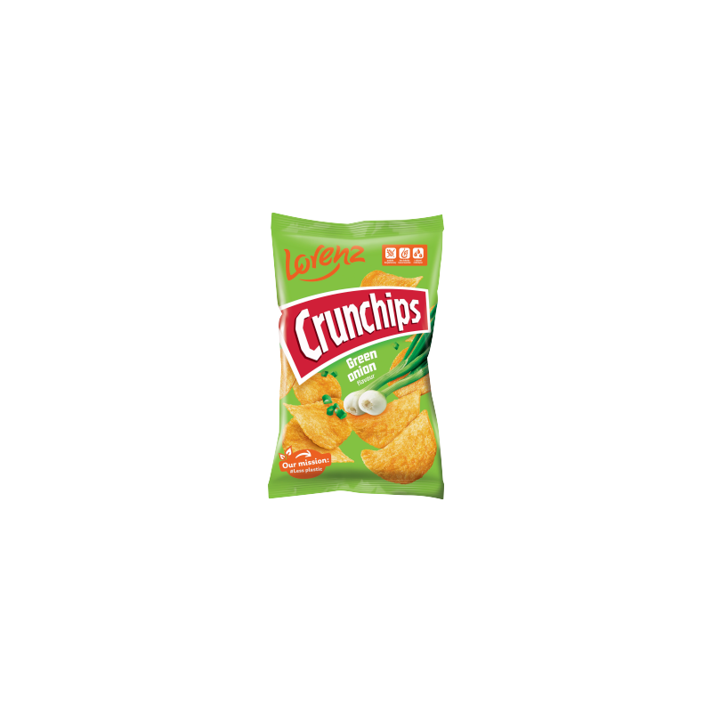 Crunchips Chipsy ziemniaczane o smaku cebulki 130 g