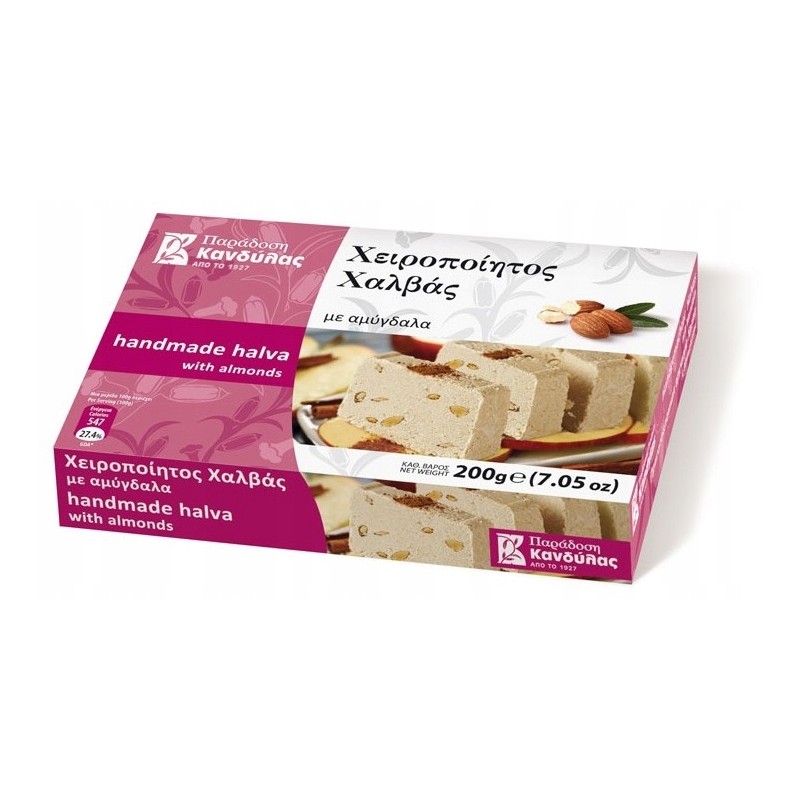 Kandylas chałwa grecka z migdałami 200 gram