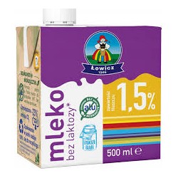 Mleko ŁOWICZ UHT bez...