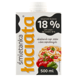 Łaciata Śmietanka 18 % 500 ml