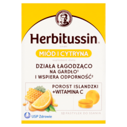 Herbitussin Pastylki smak...