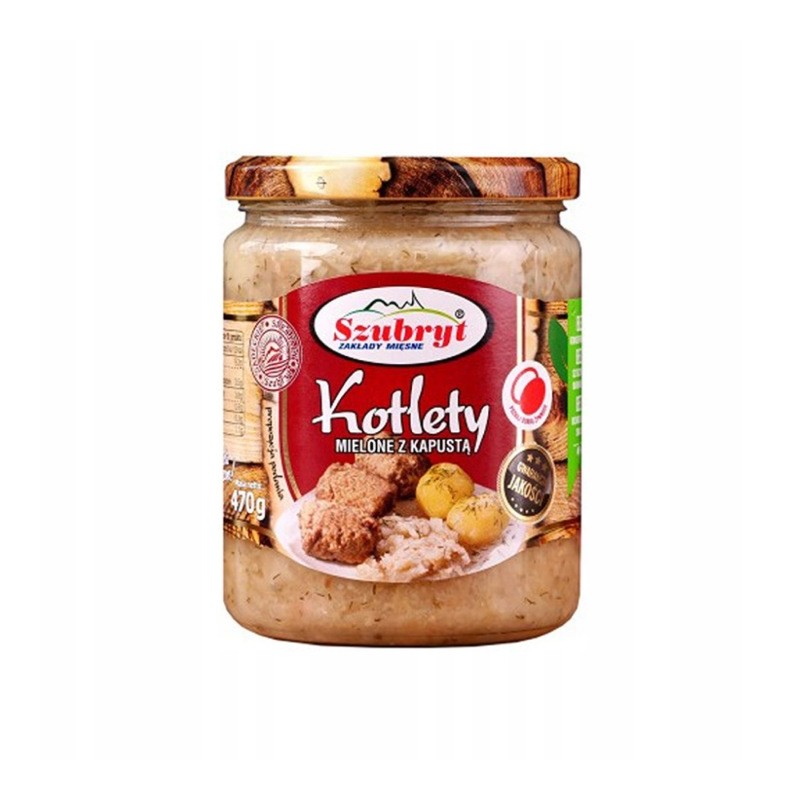 Kotlety mielone z kapustą 470g SZUBRYT