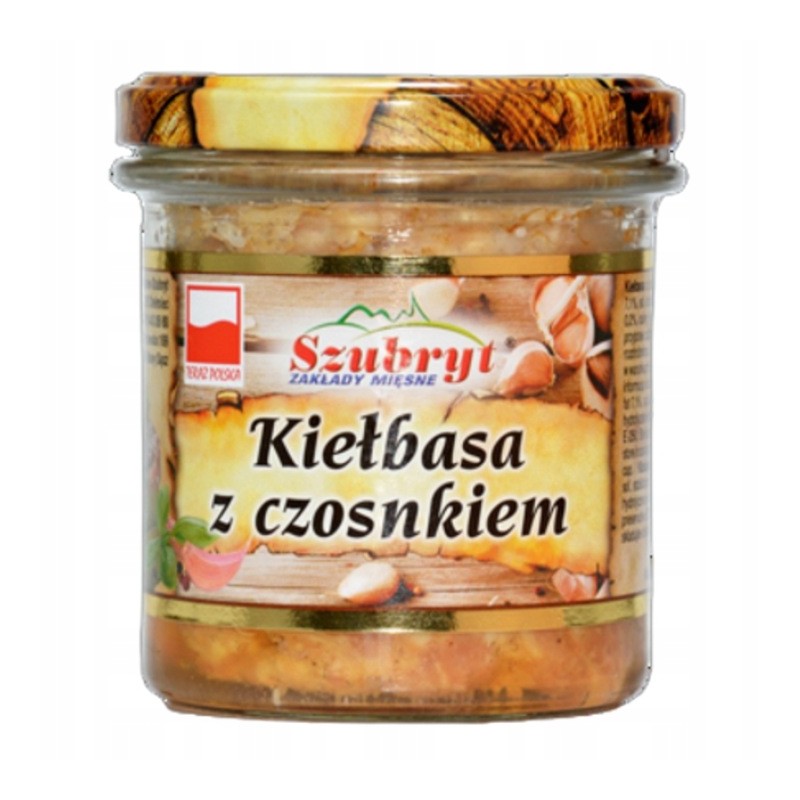 Kiełbasa z czosnkiem Szubryt 300g