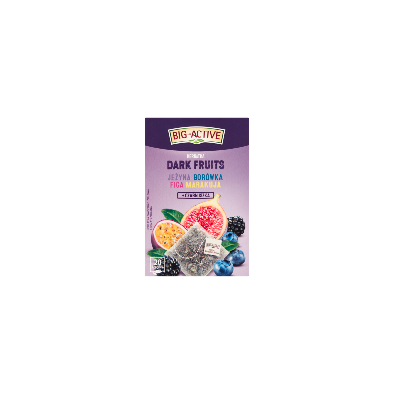 Big-Active Dark Fruits Herbatka 45 g (20 x 2,25 g)