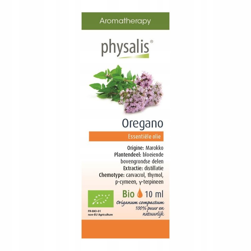 Olejek oregano 10ml BIO Physalis