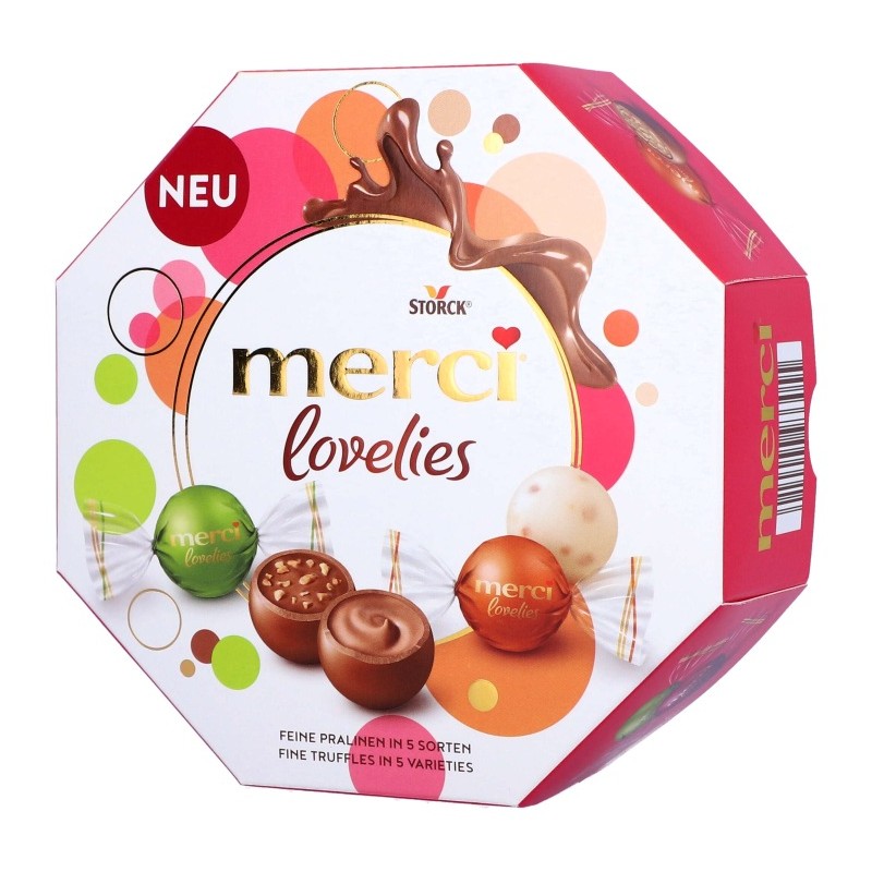 Merci Lovelies Praliny 185g DE