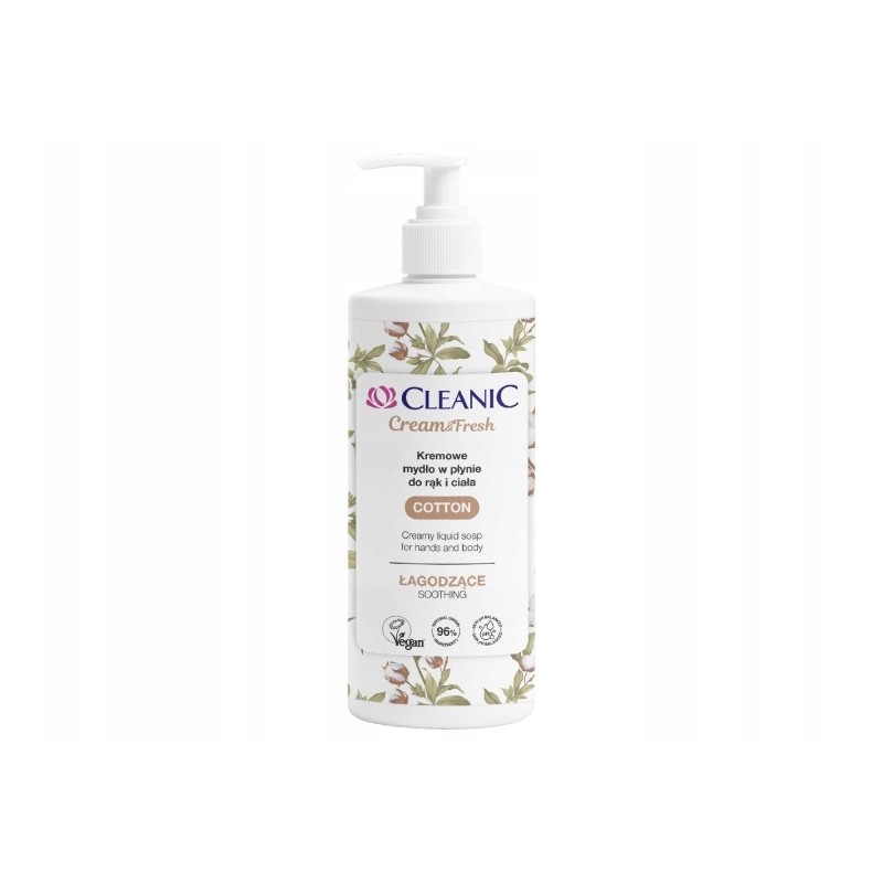 CLEANIC Cream & Fresh Łagodzące mydło 500 ml
